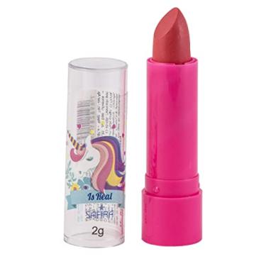 Imagem de Batom Infantil Unicórnio Safira, Cor N° 2, Mega Maquiagem
