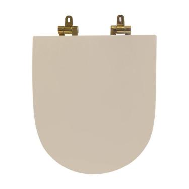 Imagem de Assento Sanitário Poliéster para Louça Link/carrara/belle Époque deca Slow Close Creme