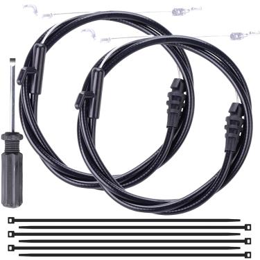 Imagem de Cabo de controle de engajamento de convés 946-04661A para cortadores de grama MTD, Craftsman, Troy-Bilt, Briggs & Stratton, Cub Cadet, Yard Man, Bolens e Murray, serve para 746-04661A e 946-04661,