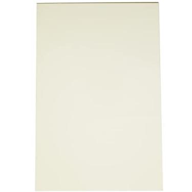 Imagem de 28 x 43 cm sem cortes para guitarra baixo pickguard placa de risco em branco para Fender Stratocaster Telecaster personalizado, creme 3Ply