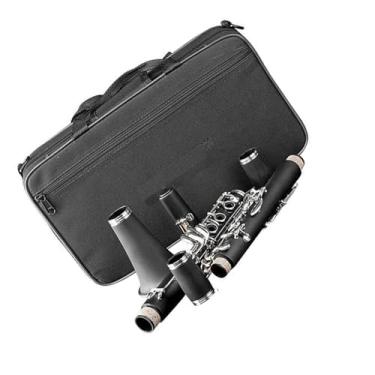 Imagem de Clarinete Profissional Clarinete De 17 Teclas Si Bemol Para Iniciantes Instrumento De Clarinete Portátil Para Iniciantes Com Tom Rico