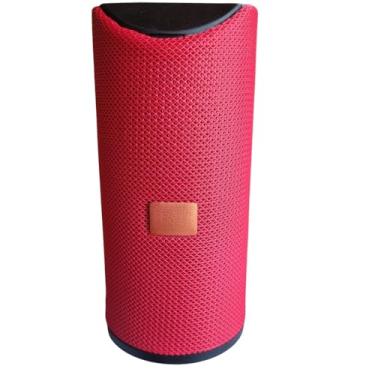 Imagem de Caixa de Som Bluetooth Altomex Potência 15W, Prova de Respingos (Vermelho)