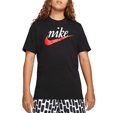 Imagem de NIKE Camiseta masculina NSW FUTURA, Preto/bahama p, M
