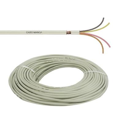 Imagem de 20 metros de cabo manga bt 4x24 awg  blindado - MEGATRON