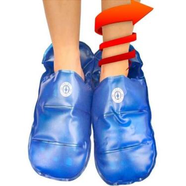 Imagem de Bolsa Térmica Pantufa De Gel Hotcold - Ortho Pauher