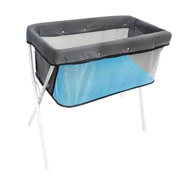 Imagem de Berço Moises Infantil Portátil Co-Leito até 9kg - Scorpion, Azul