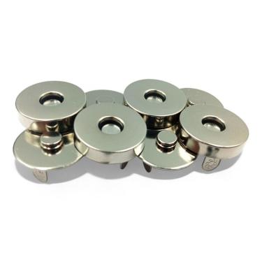 Imagem de Botão Imã Comum 18Mm 100 Und Níquel