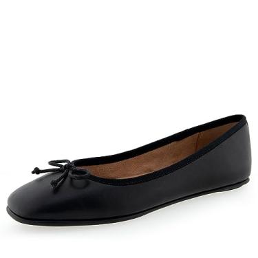 Imagem de Aerosoles Sapatilha feminina Catalina Ballet, Couro preto, 34