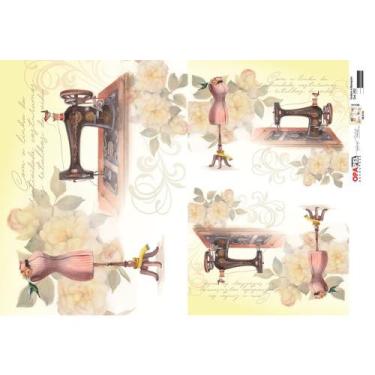 Imagem de Papel Decoup. 2522 Costura e Manequim - OPA