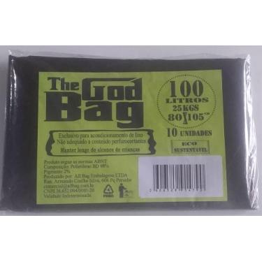 Imagem de saco para lixo 100 litros pacotes com 10 unidades - PREÇO PARA MINIMO 