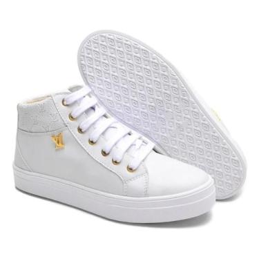 Imagem de Tenis Academia Botinha  Super Confortavel - gts, Branco, 38