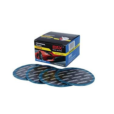 Imagem de PAX 20 kits de reparo universais redondos de 80 mm para pneus radiais e polarizados, caminhão, trator, veículos agrícolas, motocicletas, BMX, ATVs, flutuantes no rio, borracha inflável