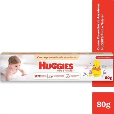Imagem de Creme de Assaduras Huggies Puro e Natural - 80 g