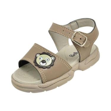 Imagem de Sandália Ortopédica Infantil Menino Leão Bege - Raniel Calçados, 17