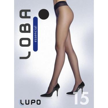 Imagem de Meia Calça Lupo Essencial Fio 15 5770, Preto, M