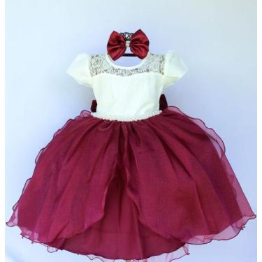 Imagem de Vestido Dama Marsala Luxo Realeza Com Tiara - festa luxo, Verde, Escur