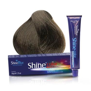 Imagem de Coloração 8.1 Louro Claro Acinzentado Shine Blue 50g