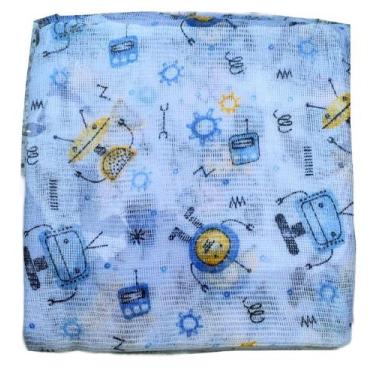 Imagem de Fraldas de Pano para bebê 60cm x 60cm 5 UNIDADES Minasrey - Minasrey -