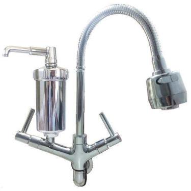 Imagem de Torneira Gourmet Metal Filtro Parede Aladim Cozinha Pia - ORIGINAL CAV
