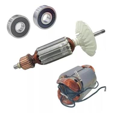 Imagem de Induzido+ Rolamentos P/ Esmerilhad. Bosch Gws7-115/1394 110v - Bolte