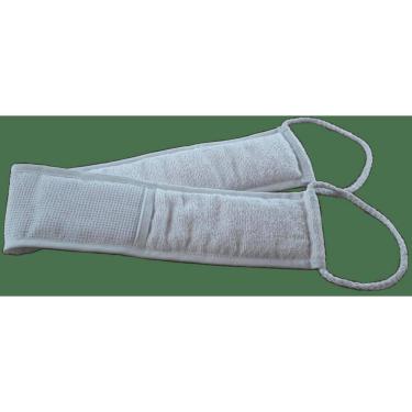 Imagem de Esponja Esfoliante Banho Para Costas Atoalhada