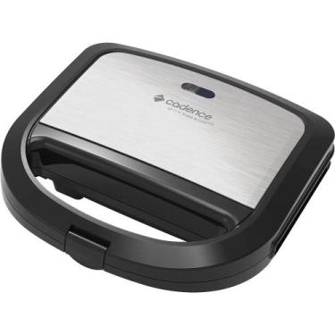 Imagem de Sanduicheira Misteira Elétrica Cadence Toast & Grill Prime Inox 750w ,