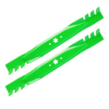 Imagem de TENGMUJX 942-04308-X Conjunto de lâminas de cortador de grama LawnRAZOR para Cub Cadet MTD Troy Bilt 106 cm Deck de corte para RZT42 LTX1042KW XT2-LX42 TB42 T105 2 PCS