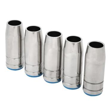 Imagem de Bico de Gás Cônico 15mm - Cobre Galvanizado - para Tocha de Soldagem Binzel MB 25AK MIG MAG