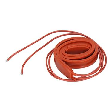 Imagem de Correia de Aquecimento de Silicone à Prova D'água, 220 V, Fita Aquecedora Flexível para Locais Industriais Explosivos, Com Boa Resistência Ao Calor para Compressores de Ar