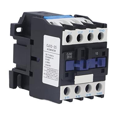 Imagem de Contator Ac 24v 2 Pólos Contator Retardador de Chama Com Revestimento Abs Bobina de Design de Fivela à Prova de Rachaduras para Aplicações de Distribuição de Energia