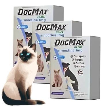 Imagem de Dog Max Plus Gatos Ação 4 em 1 Anti pulgas, carrapatos, vermes e sarna