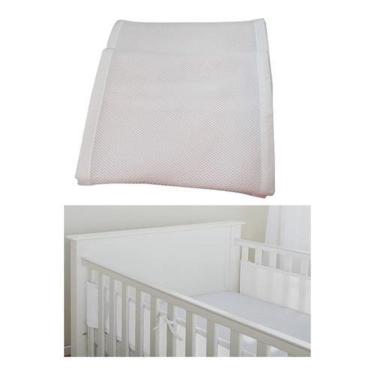 Imagem de Tela Protetora Grades Laterais Respirável Berço Americano
