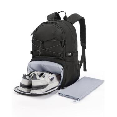 Imagem de Mochila BAGSMART Travel 15.6" para Notebook - Preta - Ideal para Acade