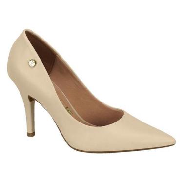 Imagem de Scarpin Scarpan Feminino Vizzano Alto Salto Elegante 1184.1101, Bege, 