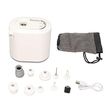 Imagem de Bomba de ar portátil de Vomeko, mini bomba de ar elétrico, bomba de colchão de ar portátil recarregável de alta potência, para a piscina do leito de ar de ar flutuando em jangada