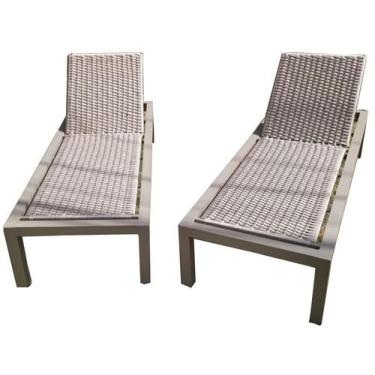 Imagem de Espreguiçadeira Em Corda Náutica fita - New Garden