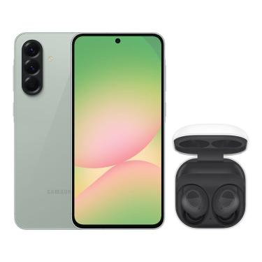 Imagem de A56 5G (256GB) - Verde + Galaxy Buds FE - Grafite