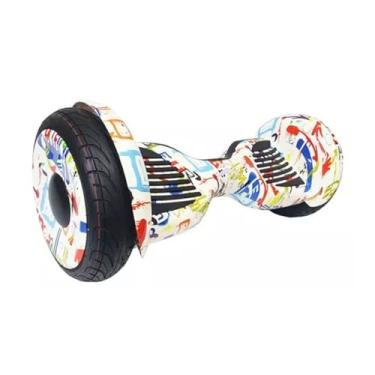 Imagem de Hoverboard 10 Polegadas Skate Elétrico com Led e Bluetooth Original Brinovar (Grafite)