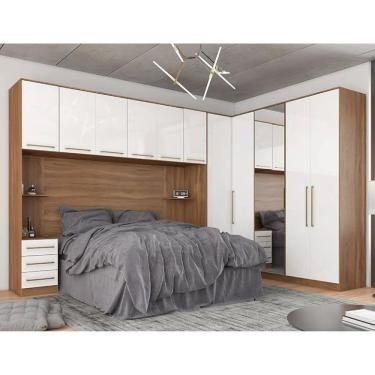 Imagem de Roupeiro Modulado Irlanda Com Espelho de Canto - Demobile