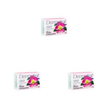 Imagem de Kit 3 Und Sabonete Rosa De Mosqueta 90g - Vegetal Do Brasil