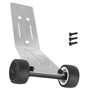 Imagem de BRCatWPark Wheelie Bar Set Upgrades Part for 1/16 Mini Maxx 4WD RTR Brushless Monster Truck (#107154-1),RC Aluminum Wheelie Bar Set Hop Up,Black