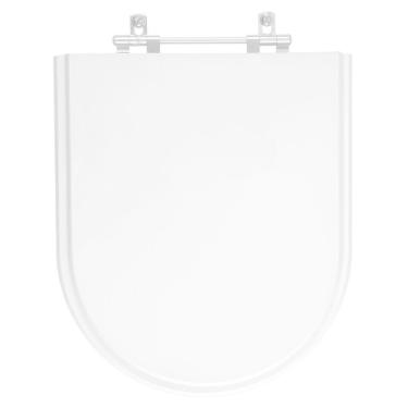 Imagem de Assento Sanitário Poliéster Duomo Plus Branco Para Vaso Deca 1.6gpf 6lpf
