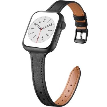 Imagem de Pulseira de relógio Charlam Slim Leather 40 mm 38 mm 41 mm 42 mm 44 mm