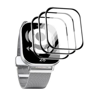 Imagem de 3 uni protetores de tela em silicone Para Redmi Watch 4 - Tech king 