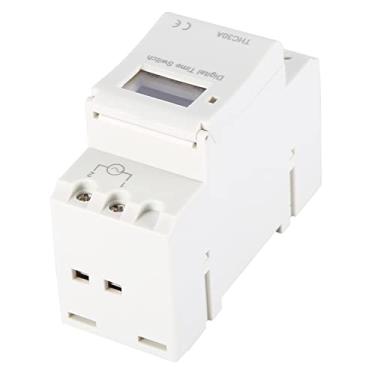 Imagem de THC 30A Timer Digital Interruptor Programável Chave de Controle de Tempo Eletrônico para Lâmpada de Rua Lâmpada de Produção de Lâmpada de Lâmpada (12V)