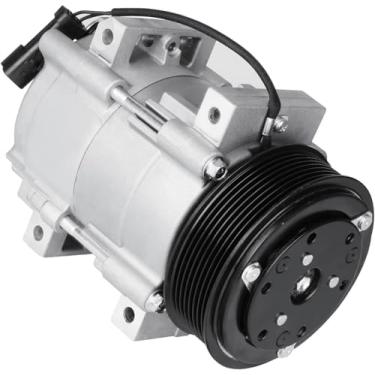 Imagem de Compressor de ar condicionado AC com embreagem para Dodge Ram 2500 3500 6.7 6.7l 2007 2008 2009, para Dodge Ram 2500 5.9L 2006-2010, para Dodge Ram 3500 5.9L 06 07