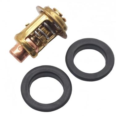 Imagem de GHmarine 18-3541 Termostato externo para Yamaha 4 tempos 2,5 4 6 8 9,9 15 25 30 40 50 60 70 80 100 HP substituição de motores externos 66M-12411-01 6G8-12411-01 Sierra 18-36 28