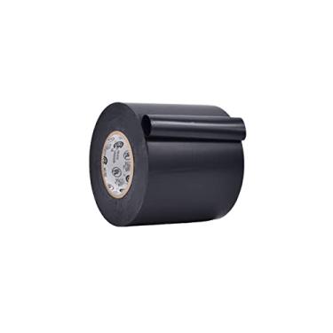 Imagem de WOD ETC766 Fita elétrica preta de grau profissional com certificação UL/CSA. Fita elétrica adesiva de borracha de vinil: 7,62 cm x 20,12 m - Use em não mais de 600 V e 176 F (pacote com 1)