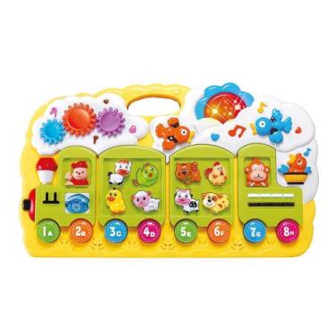 Imagem de Brinquedo Educativo Trenzinho Musical DMT4744 - DM Toys