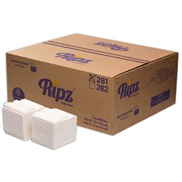 Imagem de Papel Higiênico Cai Cai Ripz - Folha Duplas - Caixa com 8000 Folhas - 30g, Ripz